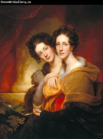 Rembrandt Peale The Sisters (Eleanor and Rosalba Peale)